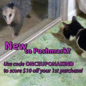 NEW to Poshmark? Use code ONCEUPONAKIND for 10$ off your first purchase